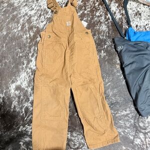 Boys Carhartt Canvas Overalls